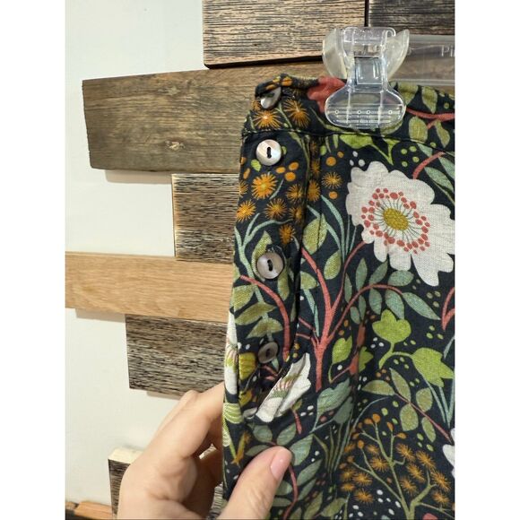 Gudrun Sjoden linen floral pants size Large - Picture 5 of 8